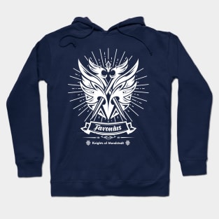 Knights of Favonius Crest - White Hoodie